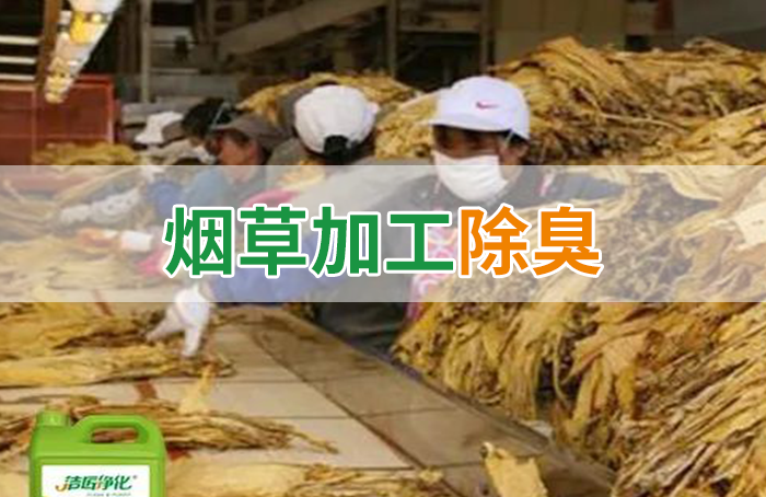 潔匠凈化·的凈工業(yè)除臭劑_煙草加工異味廢氣危害大，快速除臭就用Dejing的凈除臭劑！