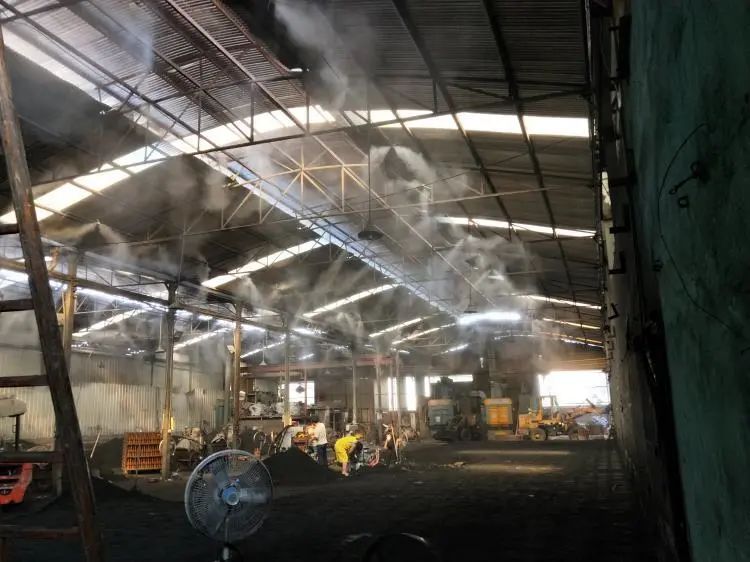 垃圾發(fā)電廠惡臭難題，用Dejing的凈工業(yè)除臭劑解決！